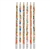 Beautiful folk design. Perfect for gifts.  Standard No.2 pencil with eraser.
7.5" long