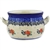 Polish Pottery 4" Bouillon Cup. Hand made in Poland and artist initialed.