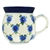 Polish Pottery 16 oz. Bubble Mug. Hand made in Poland and artist initialed.