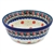 Polish Pottery 6" Cereal/Berry Bowl. Hand made in Poland and artist initialed.