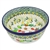 Polish Pottery 6" Cereal/Berry Bowl. Hand made in Poland. Pattern U4812 designed by Maria Starzyk.