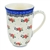 Polish Pottery Stoneware Bistro Mug 17 oz.