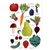 Post Card Inscription: Vegetablespost card size 4" x 6" - 10cm x 15cm.