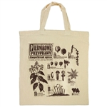 Polish Linen Gingerbread Spices Tote Bag - Piernik Torunski