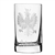 Attractive barrel shaped shot glass with a hand engraved Polish eagle above the word "Polska". Size is approx 2.75" tall x 1.5" wide. 50ml capacity/1.69oz