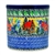 Polish Pottery 6" Utensil Holder. Hand made in Poland. Pattern U4018 designed by Maria Starzyk.