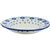 Polish Pottery 9.5" Soup / Pasta Plate. Hand made in Poland and artist initialed.