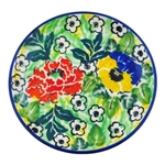 Unikat Polish Pottery Stoneware Plate 4 in. U4705