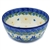 Polish Pottery 5" Ice Cream Bowl. Hand made in Poland and artist initialed.