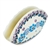 Polish Pottery Stoneware Napkin Holder 5 in.