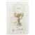 Polish First Communion Card - This card has a raised chalice and is beautifully embellished with shimmering gold detail.