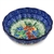 Polish Pottery 4.5" Fluted Bowl. Hand made in Poland. Pattern U3775 designed by Maria Starzyk.