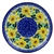 Polish Pottery 8" Dessert Plate. Hand made in Poland. Pattern U1789 designed by Wirginia Cebrowska.