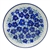 Polish Pottery 10" Dinner Plate. Hand made in Poland. Pattern U4826 designed by Teresa Liana.