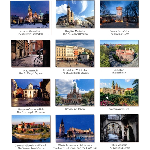 2024 Krakow In Photo Calendar Large Format Polish Art Center