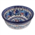 Polish Pottery 6" Cereal/Berry Bowl. Hand made in Poland. Pattern U4564 designed by Maria Starzyk.