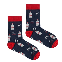 Vodka Pattern Socks - Skarpetki