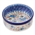 Polish Pottery 5" Bowl. Hand made in Poland. Pattern U4979 designed by Teresa Liana.