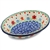 Polish Pottery 5.5" Soap Dish. Hand made in Poland and artist initialed.