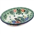 Polish Pottery 5.5" Soap Dish. Hand made in Poland. Pattern U2990 designed by Maria Starzyk.