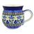 Polish Pottery Stoneware Bubble Mug 11 oz.