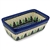 Polish Pottery 8" Loaf Pan. Hand made in Poland and artist initialed.