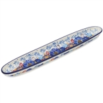 Unikat Polish Pottery Stoneware Olive Serving Dish 10 in. U4654