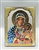 Beautiful Icon made on a brown wooden board to hang or stand. The icon's cover contains a layer of 999.95 pure silver, additionally it has partial 24k gold plating and enamel. Each icon is packed in an elegant box.