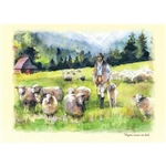 Watercolor Reproduction  - 30 Goral