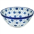 Polish Pottery 8" Bowl. Hand made in Poland and artist initialed.