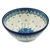 Polish Pottery 8" Bowl. Hand made in Poland. Pattern U4992 designed by Maria Starzyk.