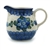 Polish Pottery 7 oz Creamer. Hand made in Poland and artist initialed.