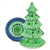 Polish Pottery 10" Votive Christmas Tree. Hand made in Poland. Pattern U408D designed by Jacek Chyla.