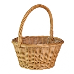 Poland is famous for hand made willow baskets. This is a tradition in areas of the country where willow grows wild and is very much a village and family industry. Beautifully crafted and sturdy, these baskets can last a generation. Perfect for Easter, pic