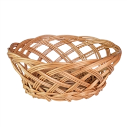 Polish Wicker Bowl Basket  6" Diameter