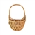 Polish Willow Wicker Mini Wall Basket 6.5" Tall