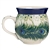 Polish Pottery 11 oz. Bubble Mug. Hand made in Poland and artist initialed.