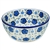 Polish Pottery 5" Ice Cream Bowl. Hand made in Poland and artist initialed.