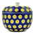 Polish Pottery 4" Apple Baker. Hand made in Poland and artist initialed.