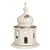 Polish Pottery Stoneware Chapel Candle Holder 7 in.