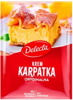 Delecta Krem Karpatka Oryginalna - Carpathian Cream Filled Cake 250g/8,82oz