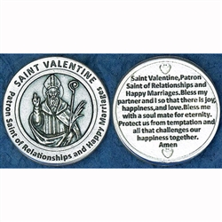 Saint Valentine Pocket Token (Coin)