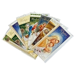 Assorted Polish Religious Christmas Cards - (10) Pack