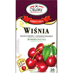 Malwa Sour Cherry Tea Wisnia 40g/1.4oz