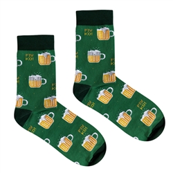 Polish Beer Socks - Skarpetki Piwo - Green