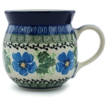 Polish Pottery Stoneware Bubble Mug 6 oz.