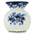 Polish Pottery 4" Bubble Vase. Hand made in Poland and artist initialed.