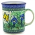 Polish Pottery 20 oz. Everyday Mug. Hand made in Poland. Pattern U2211 designed by Teresa Liana.