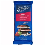 Wedel Dark Chocolate Bar with Strawberry Filling 100g/3.53oz