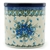 Polish Pottery 6" Utensil Holder. Hand made in Poland. Pattern U4992 designed by Maria Starzyk.